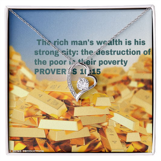 THE RICH MAN'S WEALTH Forever Love Necklace