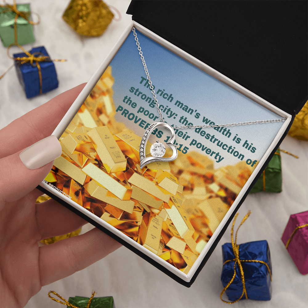 THE RICH MAN'S WEALTH Forever Love Necklace