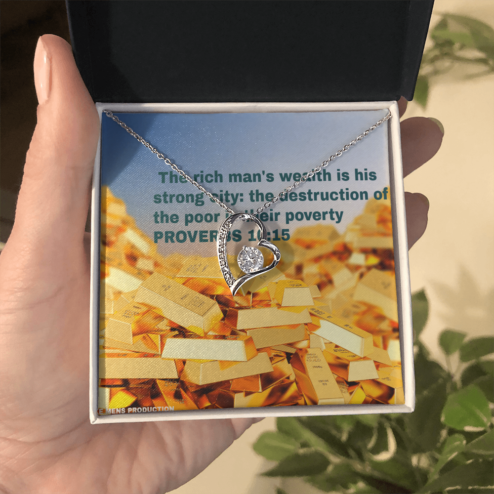 THE RICH MAN'S WEALTH Forever Love Necklace