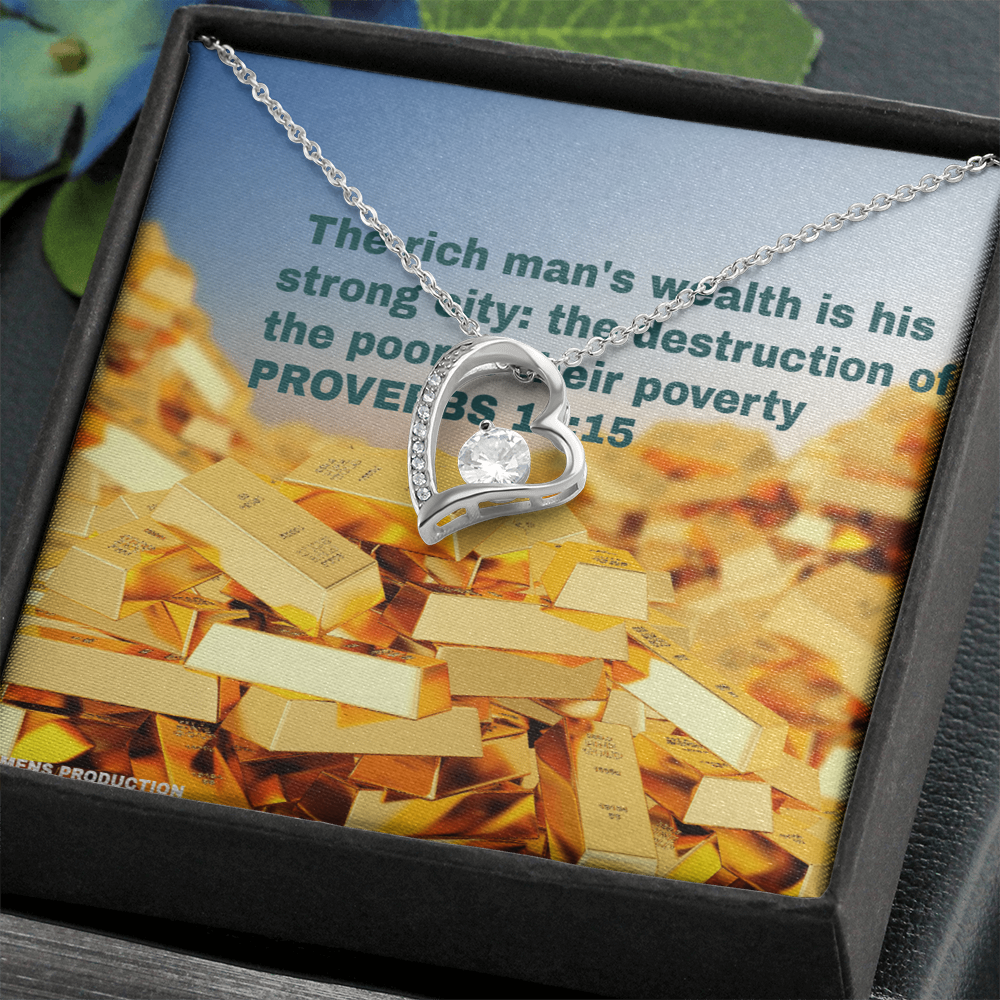 THE RICH MAN'S WEALTH Forever Love Necklace