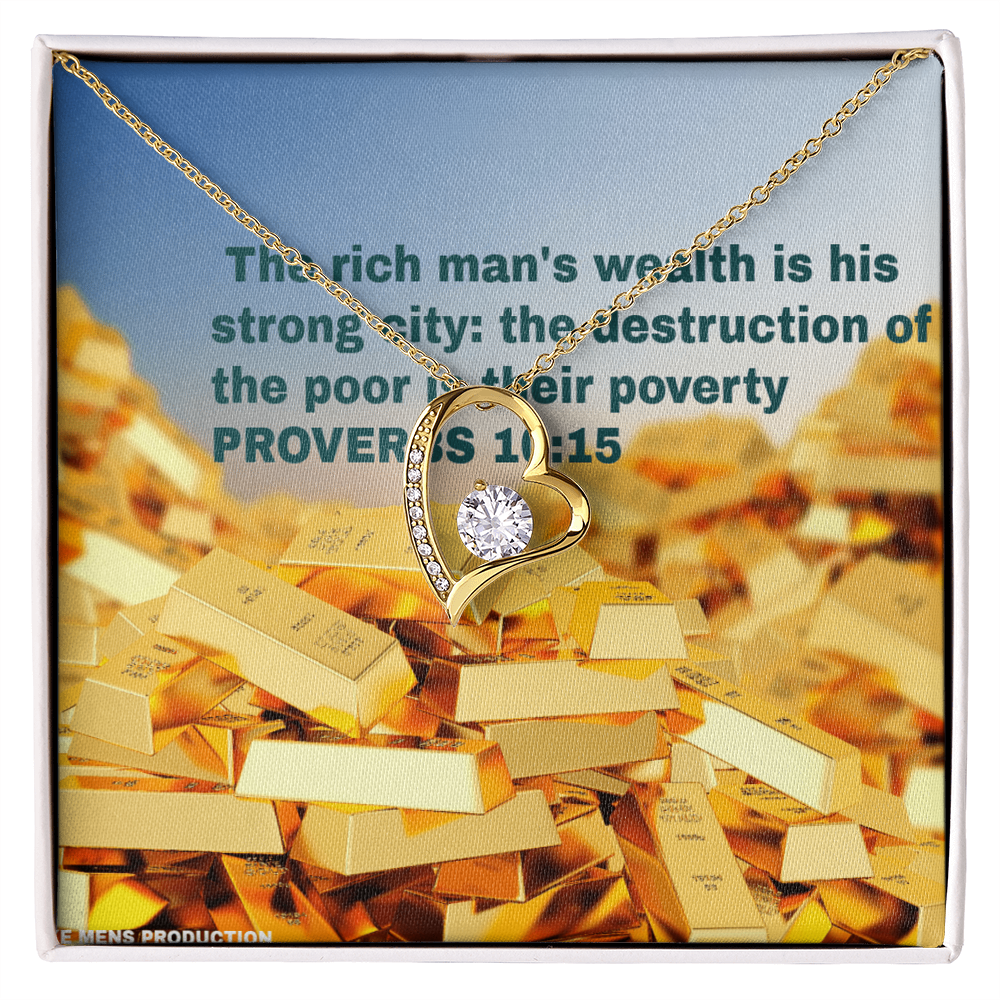 THE RICH MAN'S WEALTH Forever Love Necklace