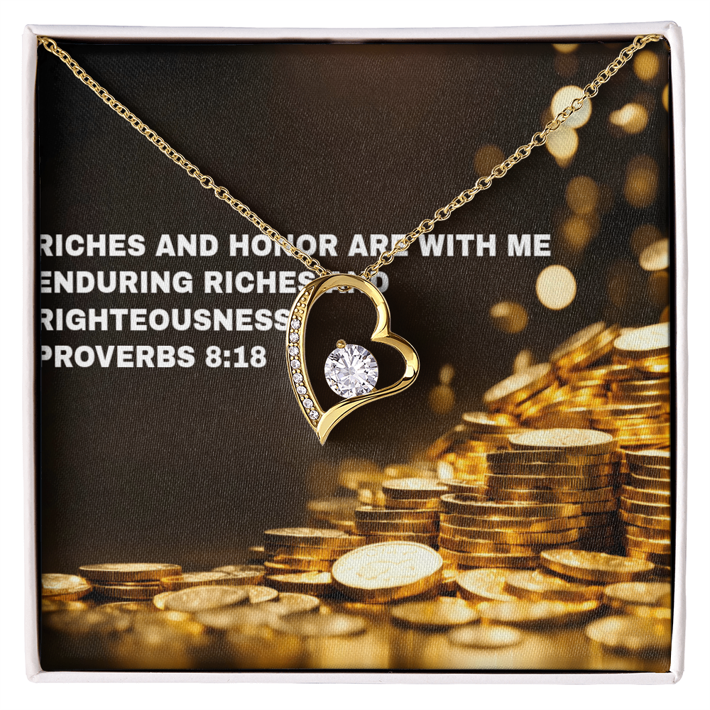 RICHES AND HONOR Forever Love Necklace