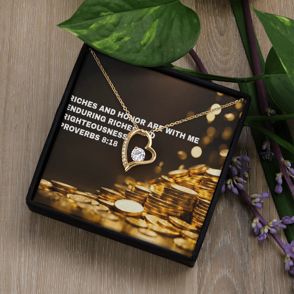 RICHES AND HONOR Forever Love Necklace