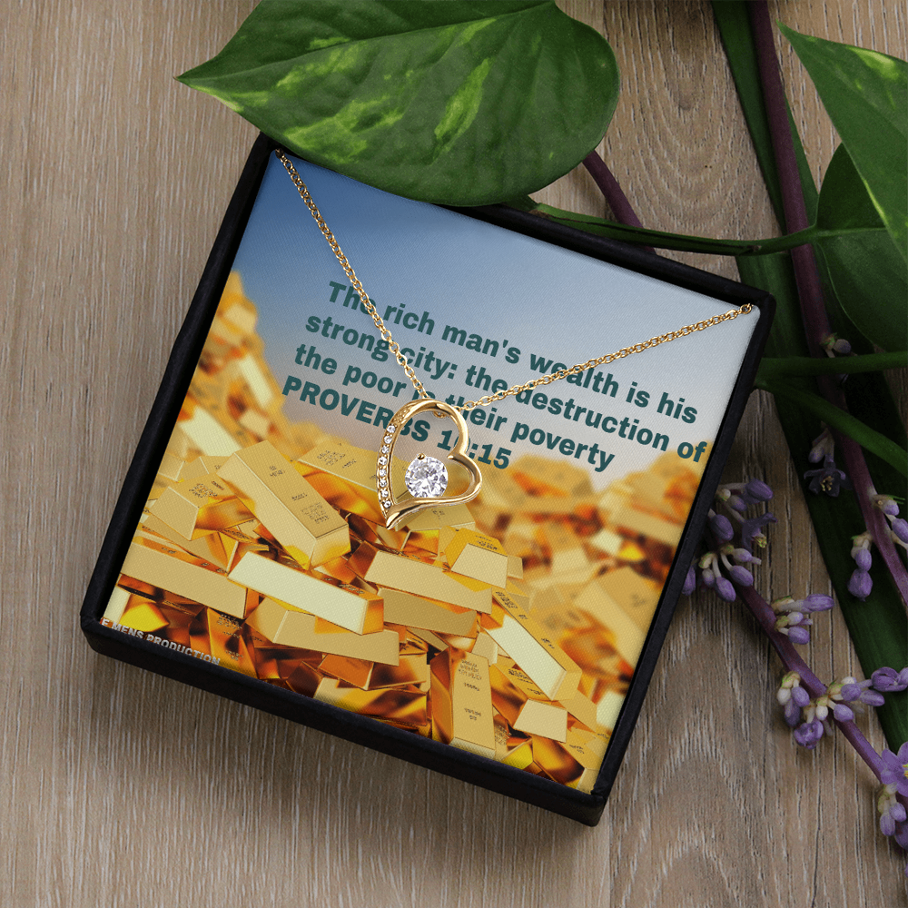 THE RICH MAN'S WEALTH Forever Love Necklace