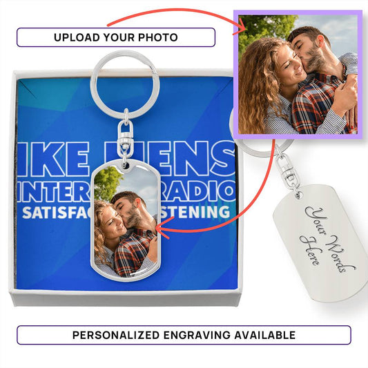 IKE MENS INTERNET  RADIO KEYCHAIN