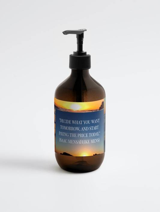 IKE MENS Quote Hand & Body Wash, Patchouli & Amber Vanilla