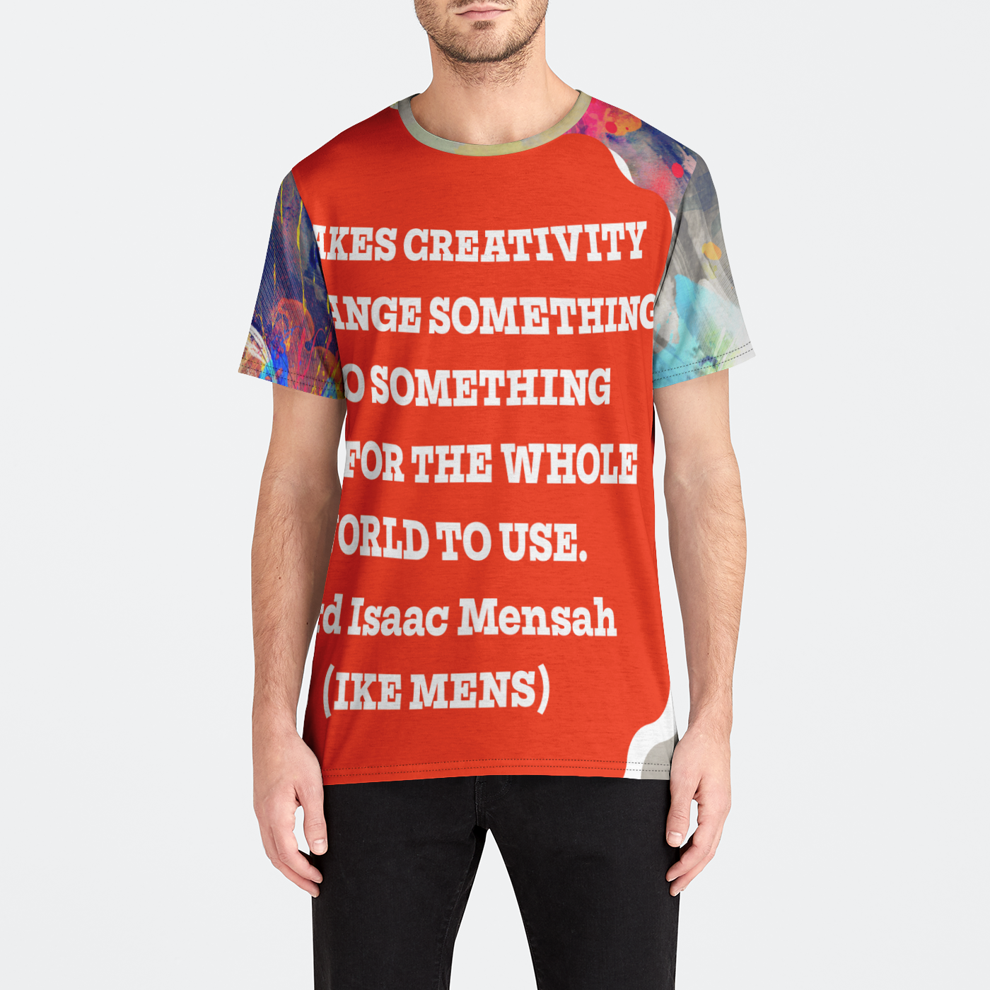 IKE MENS Quote Crew Tee Mens Crew Tee