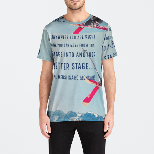 IKE MENS Quote Mens Crew T Mens Crew Tee