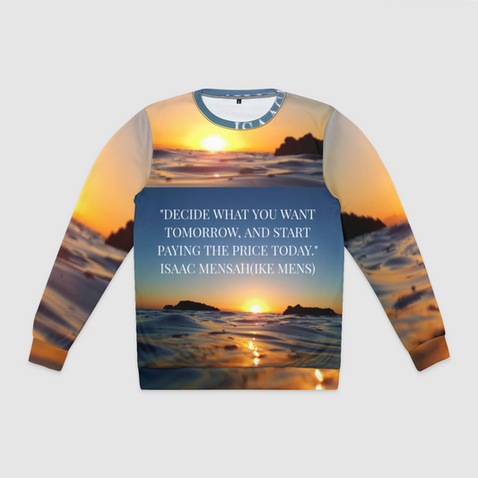 IKE MENS Ouote Unisex Crew Sweatshirt