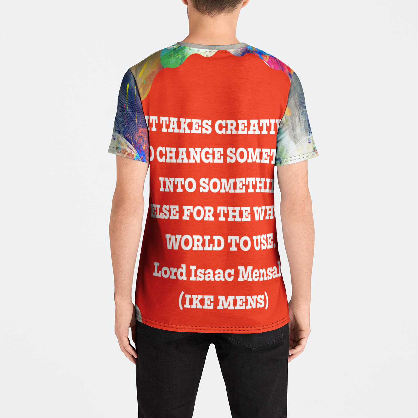 IKE MENS Quote Crew Tee Mens Crew Tee