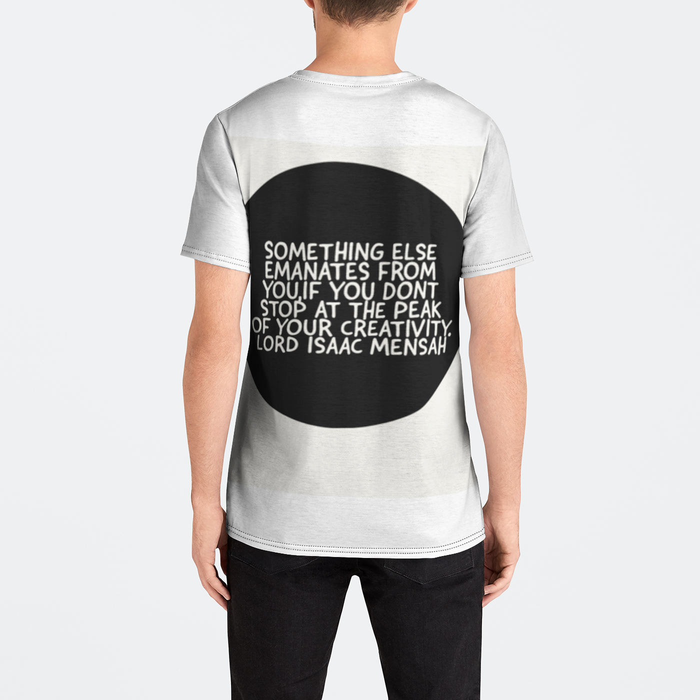 IKE MENS Quote Mens Crew Tee Mens Crew Tee