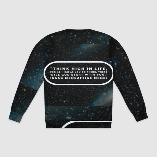 IKE MENS Quote  Unisex Crew Sweatshirt