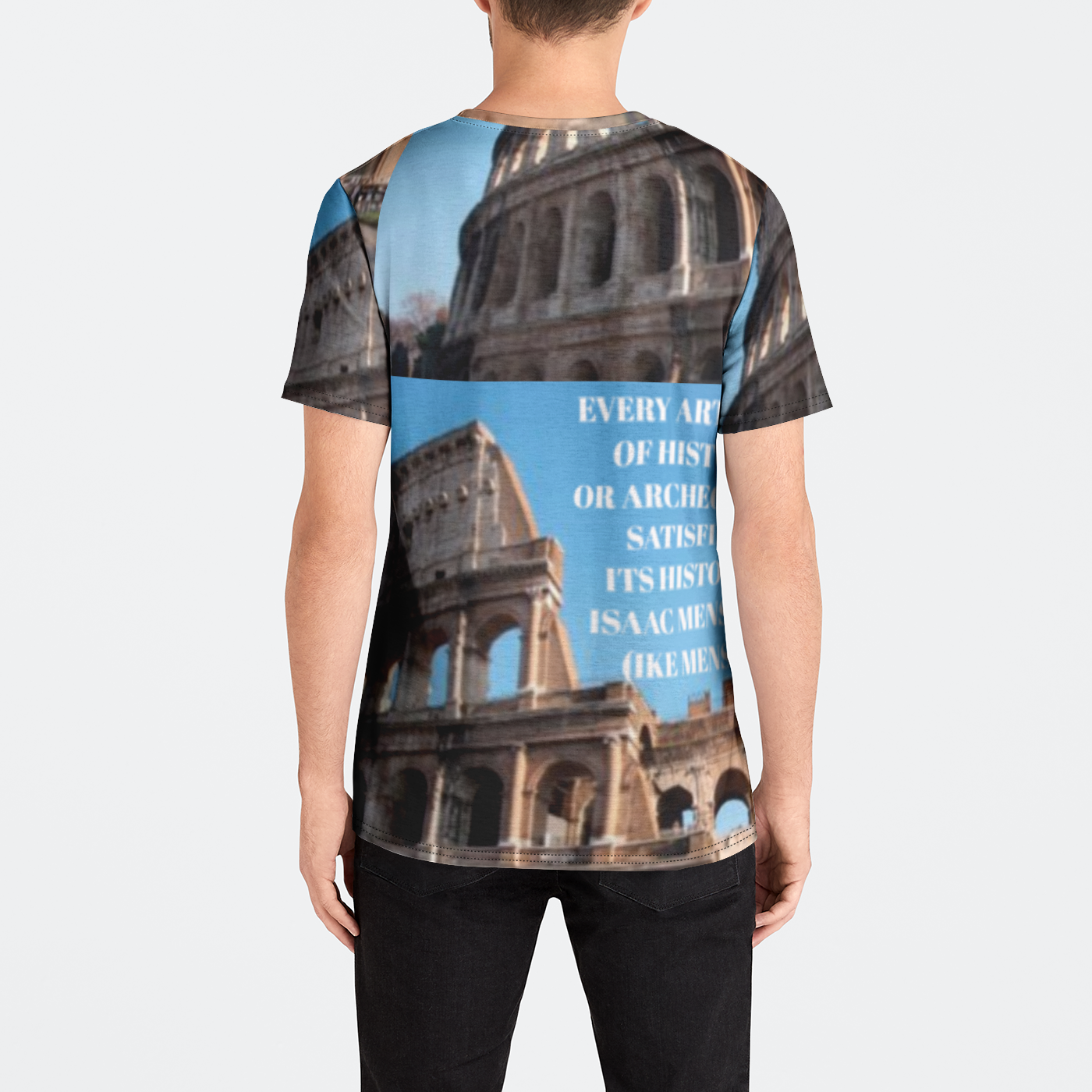 IKE MENS Quote Mens Crew Tee