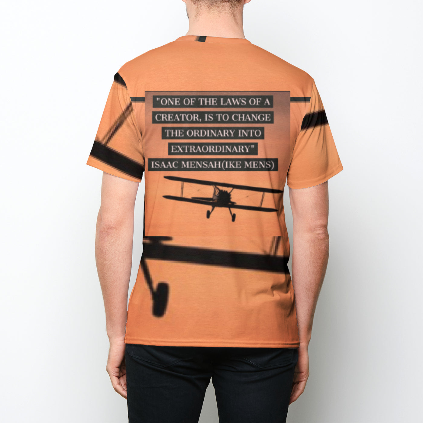 IKE MENS QUOTE TSHIRT Mens Crew Tee