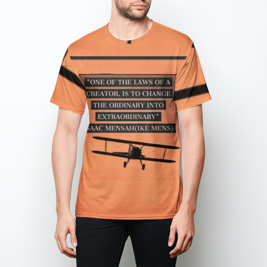 IKE MENS QUOTE TSHIRT Mens Crew Tee