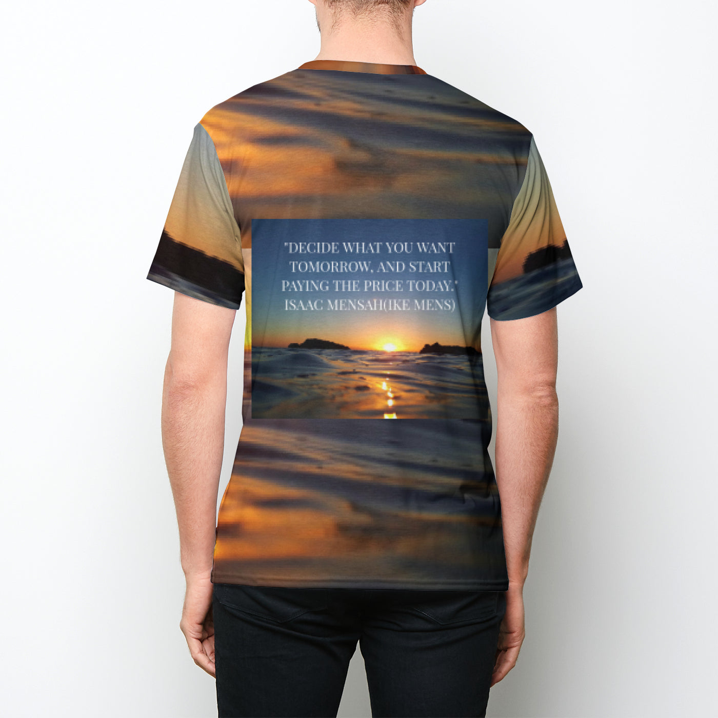 IKE MENS QUOTE FASHION Mens Crew Tee