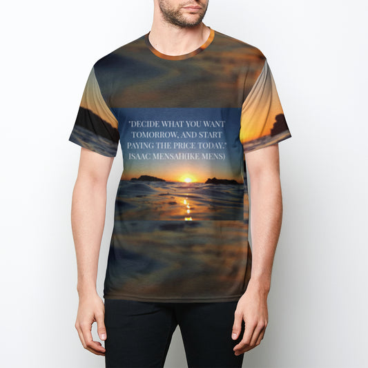 IKE MENS QUOTE FASHION Mens Crew Tee