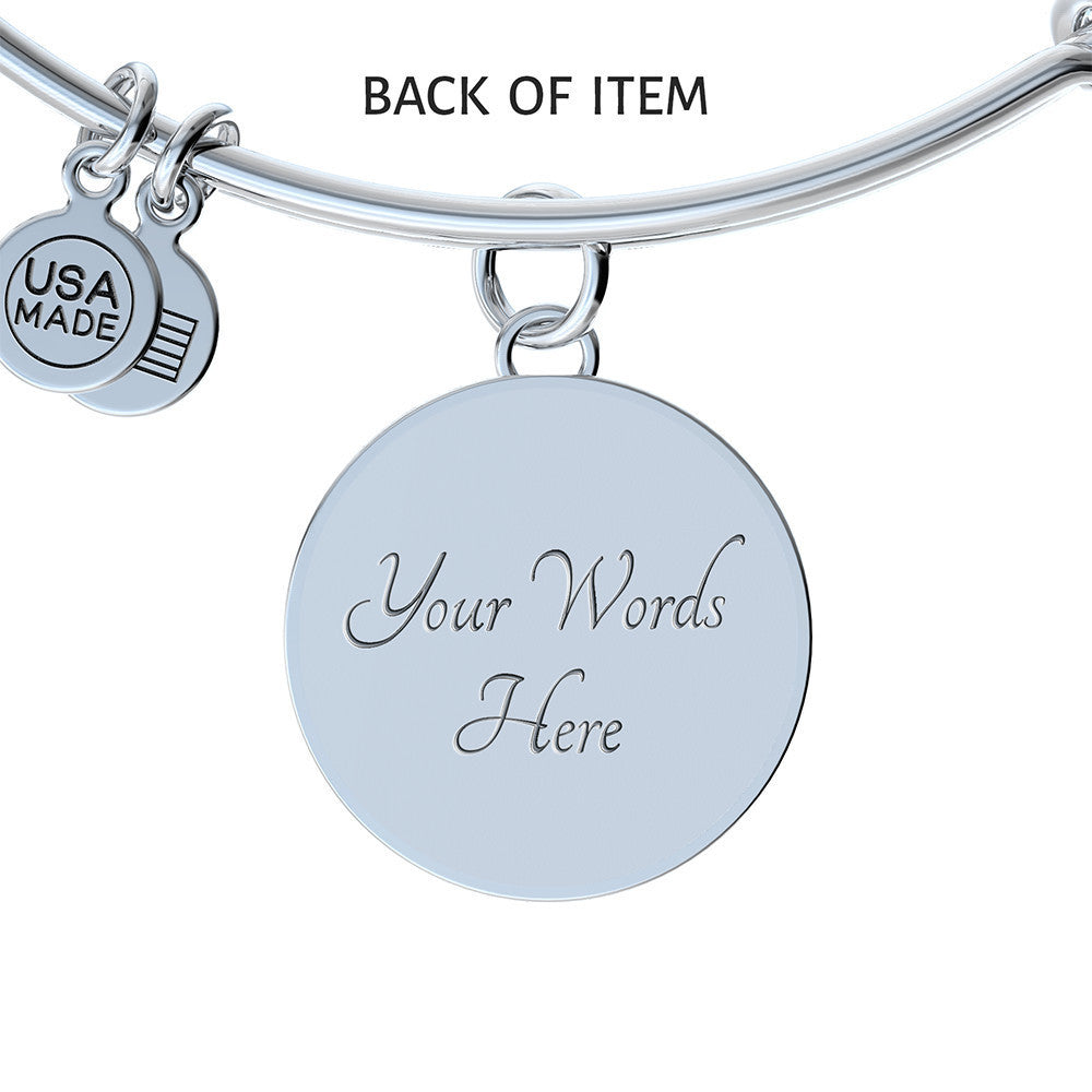 Happy Mother's Day Circle Bangle