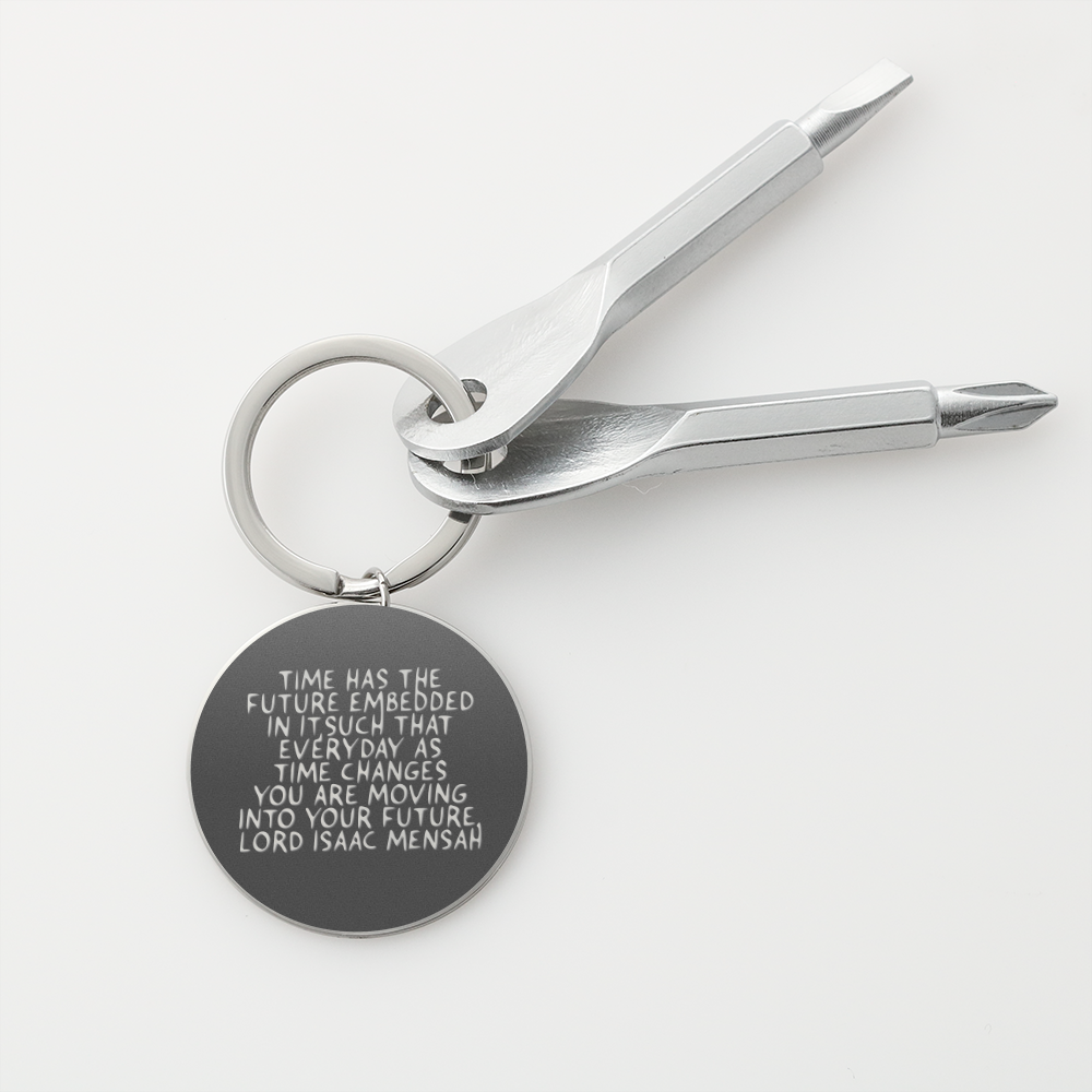 IKE MENS Quote Screwdriver Keychain
