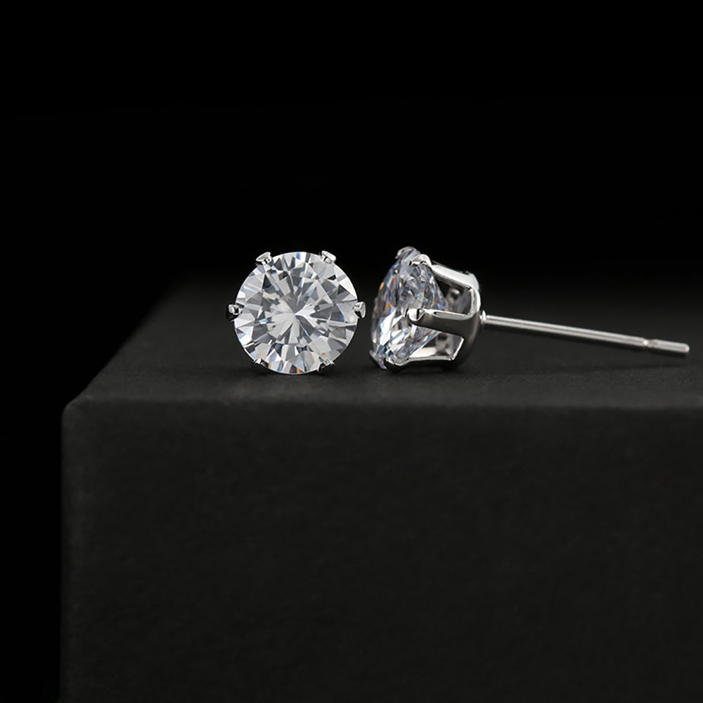 IKE MENS Cubic Zirconia Earrings