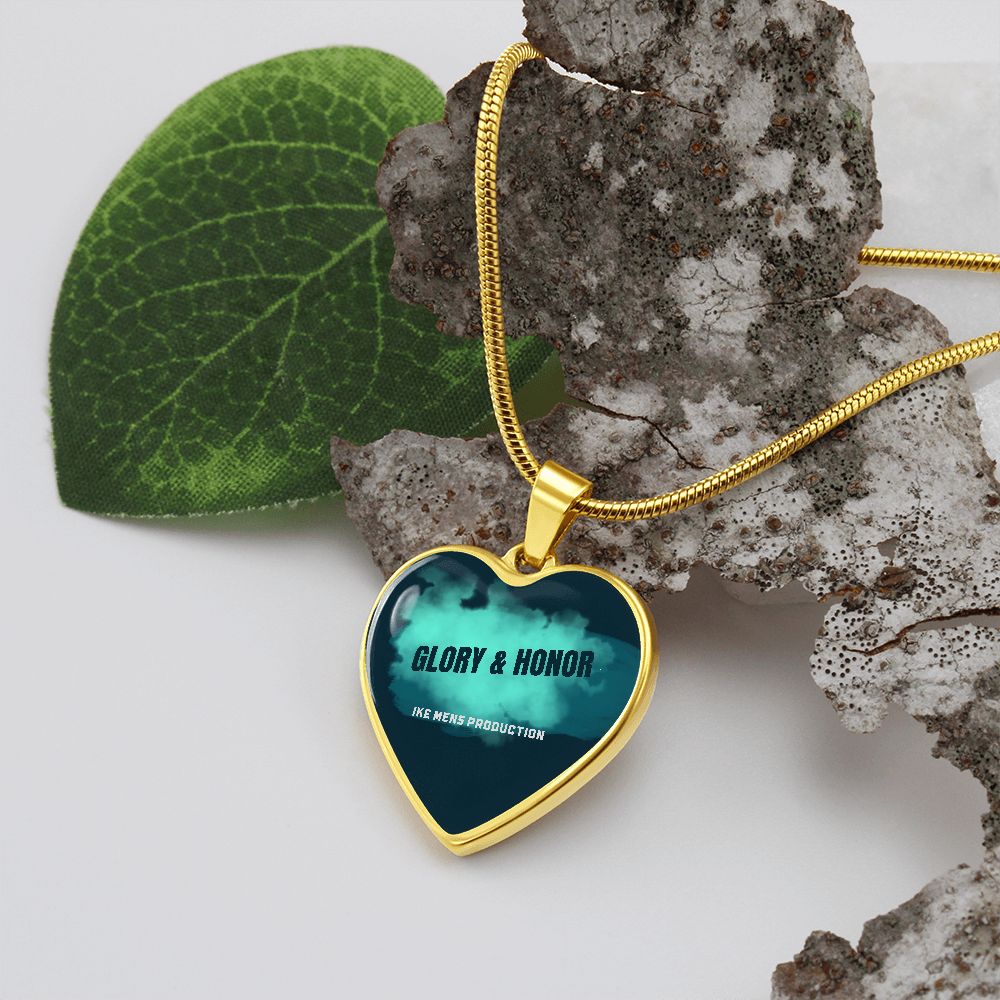 GLORY & HONOR HEART NECKLACE