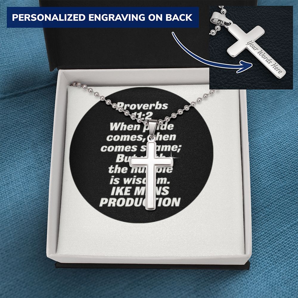 CROSS NECKLACE IN PROVERBS