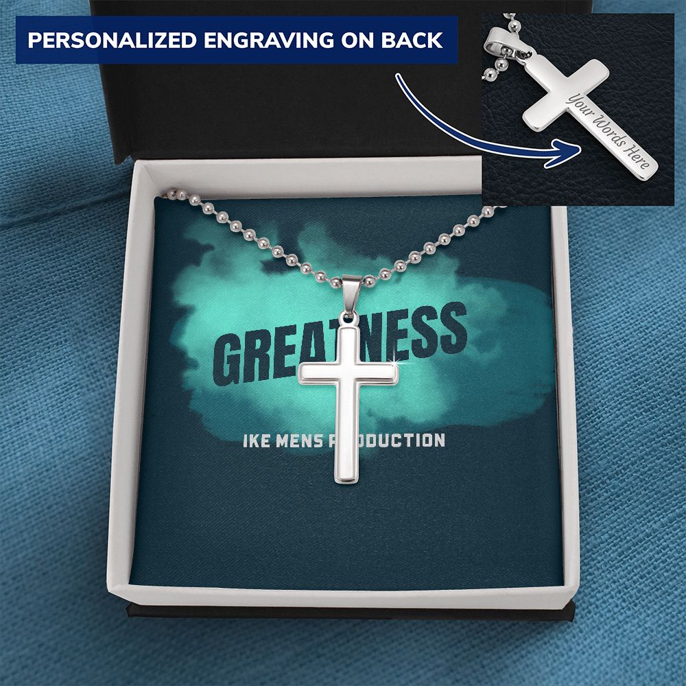 POWER OF GREATNESS CROSS WITH BALL CHAIN