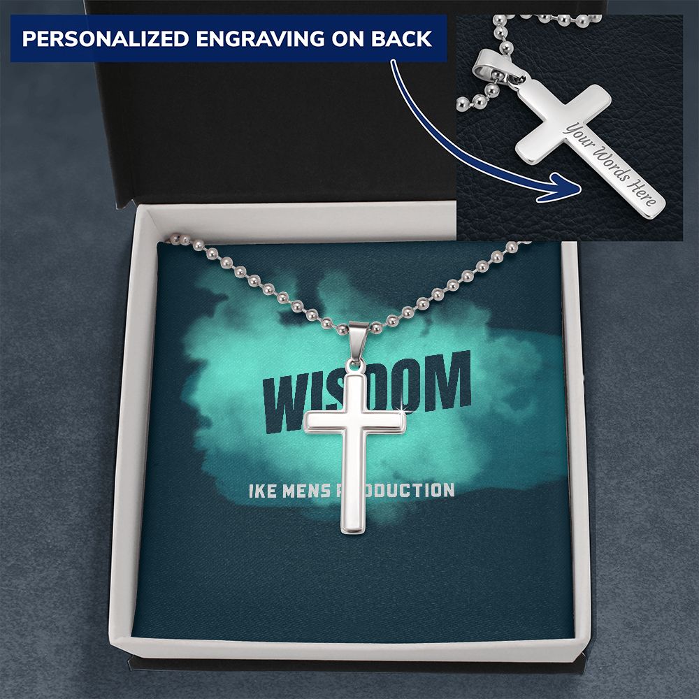 POWER OF WISDOM CROSS WITH BALL OF CHAIN