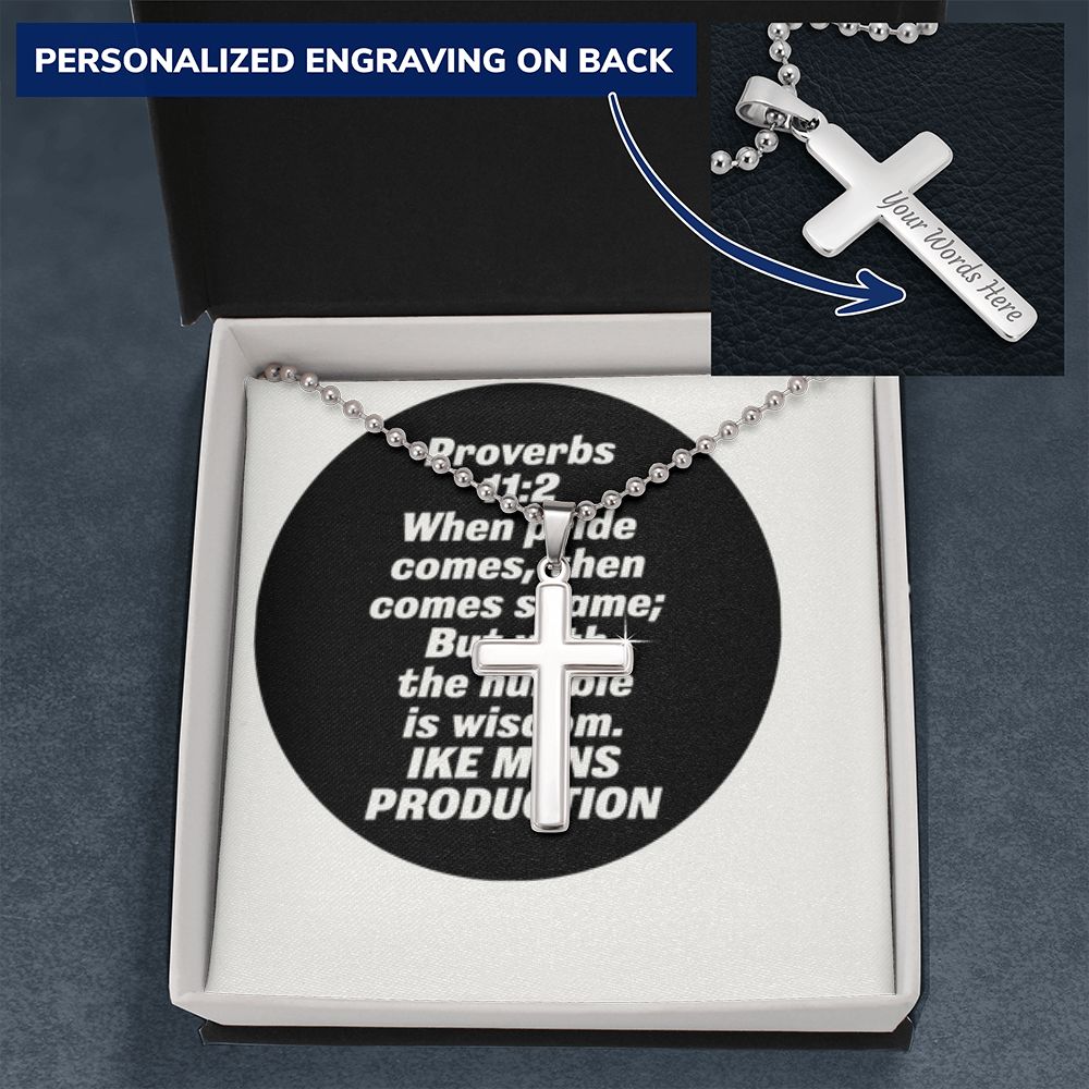 CROSS NECKLACE IN PROVERBS