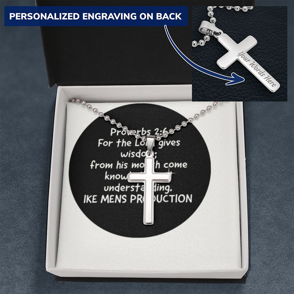CROSS NECKLACE IN PROVERBS
