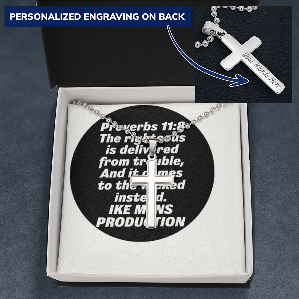 CROSS NECKLACE IN PROVERBS