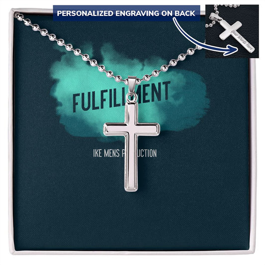 FULFILLMENT Personalized Cross Necklace