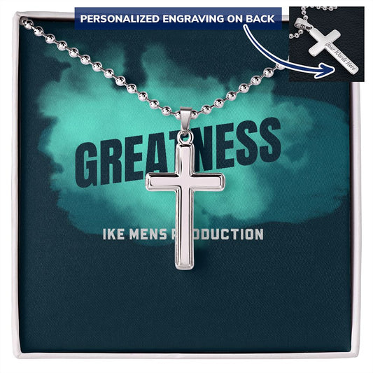 POWER OF GREATNESS CROSS WITH BALL CHAIN