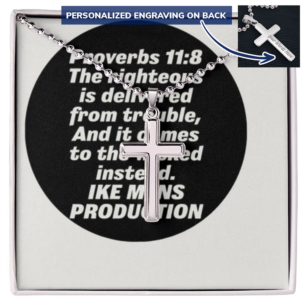 CROSS NECKLACE IN PROVERBS