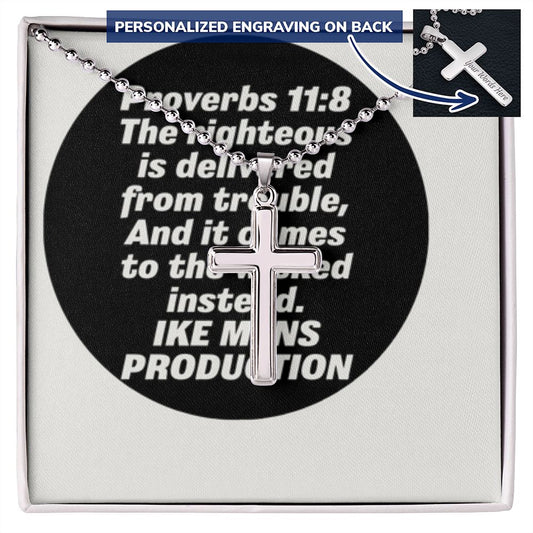 CROSS NECKLACE IN PROVERBS