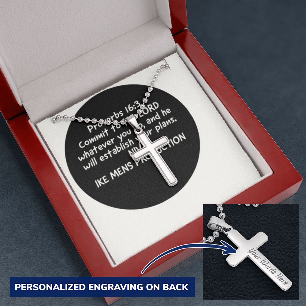 CROSS NECKLACE IN PROVERBS