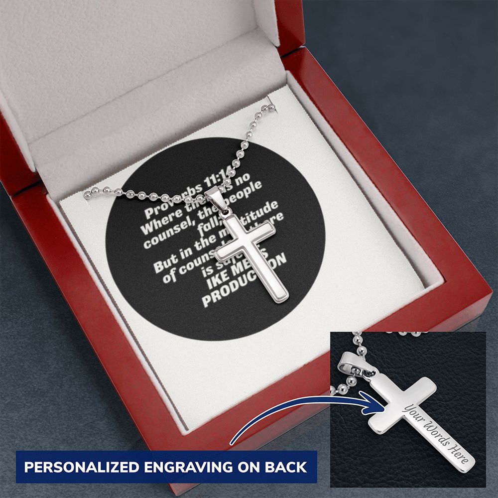 CROSS NECKLACE IN PROVERBS