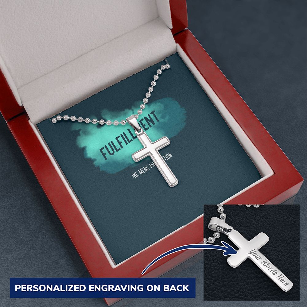 FULFILLMENT Personalized Cross Necklace