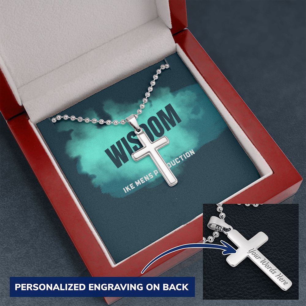 POWER OF WISDOM CROSS WITH BALL OF CHAIN