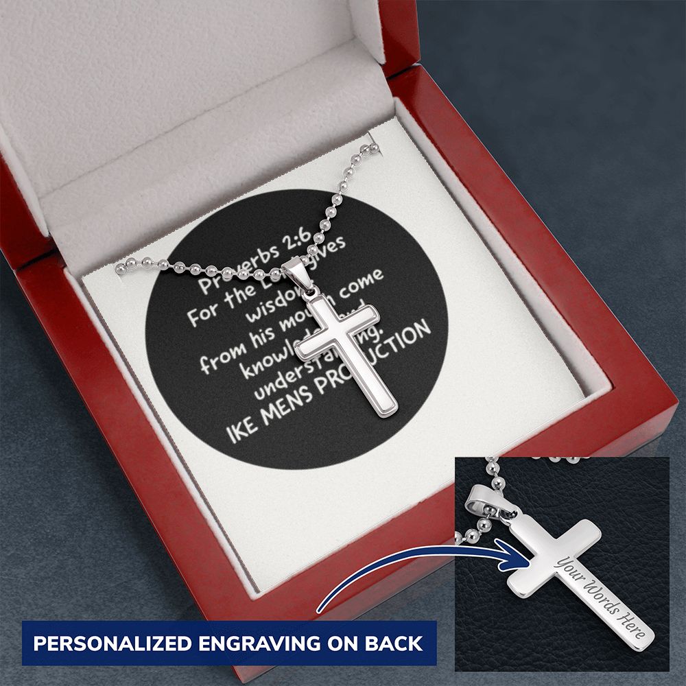 CROSS NECKLACE IN PROVERBS