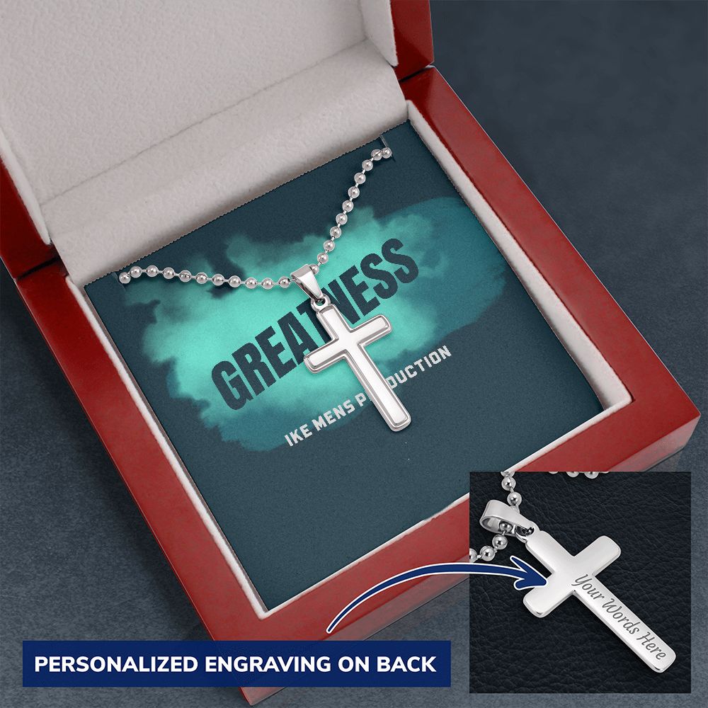 POWER OF GREATNESS CROSS WITH BALL CHAIN