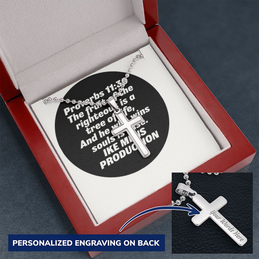 CROSS NECKLACE IN PROVERBS