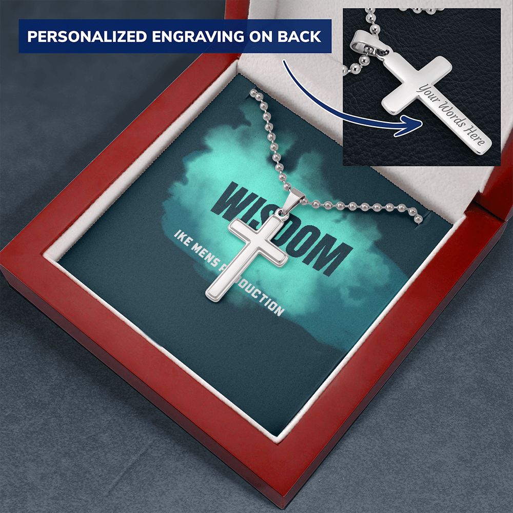 POWER OF WISDOM CROSS WITH BALL OF CHAIN