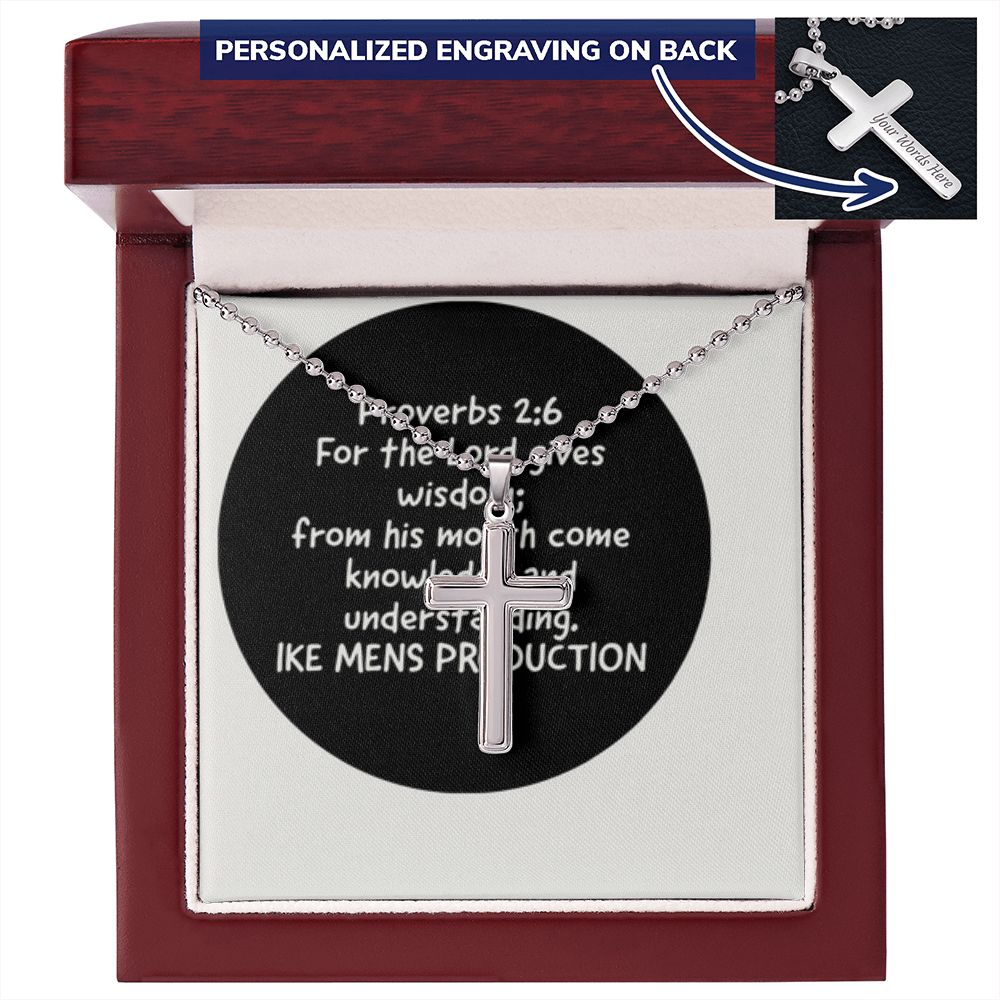 CROSS NECKLACE IN PROVERBS