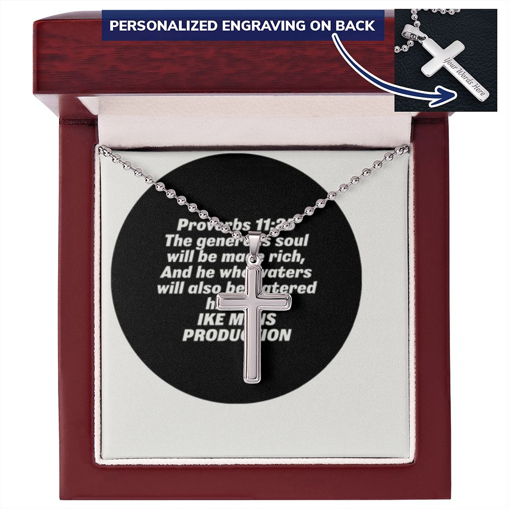 CROSS NECKLACE IN PROVERBS