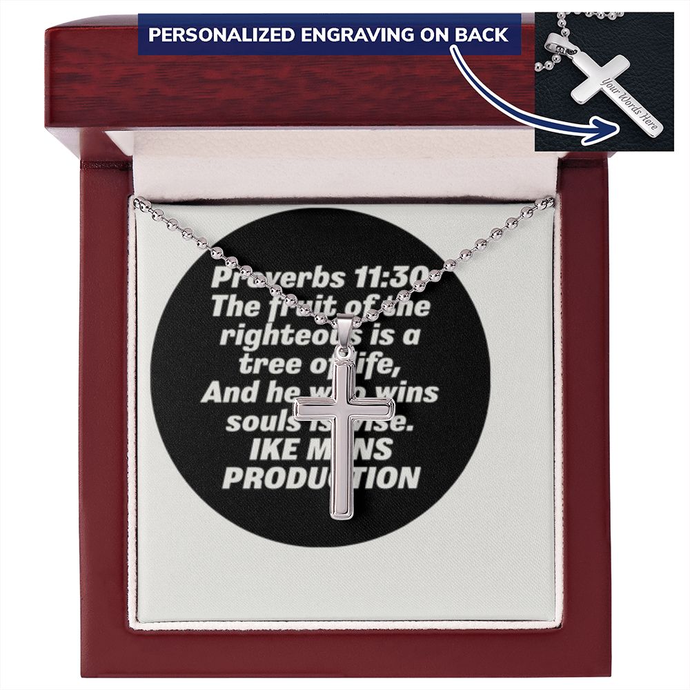 CROSS NECKLACE IN PROVERBS