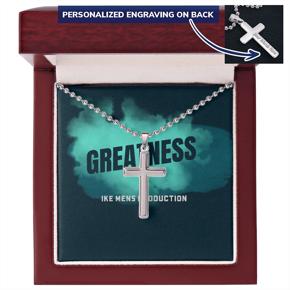 POWER OF GREATNESS CROSS WITH BALL CHAIN