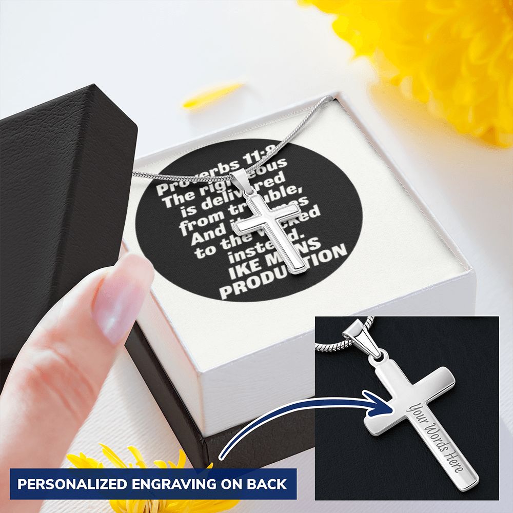 CROSS NECKLACE IN PROVERBS