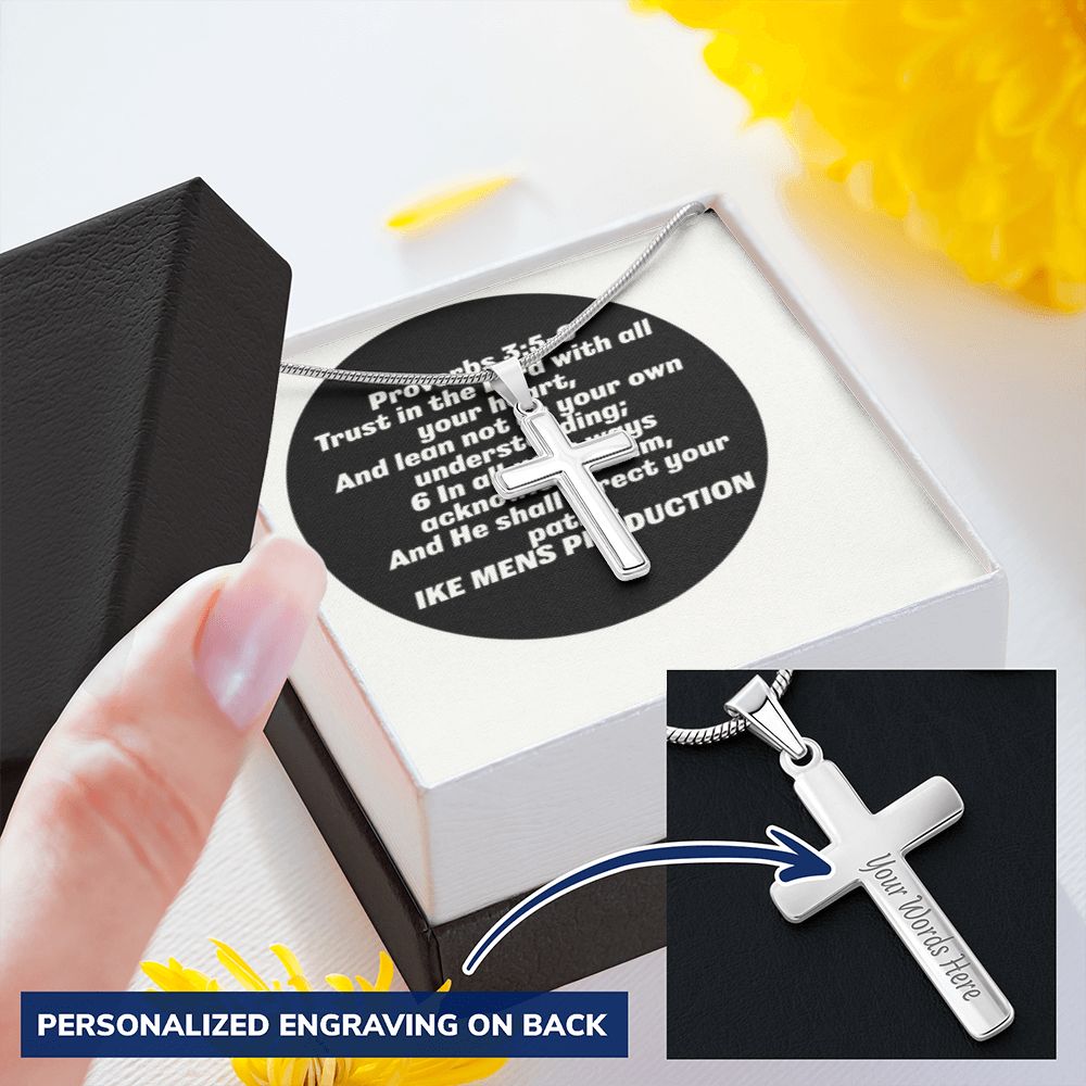 CROSS NECKLACE IN PROVERBS