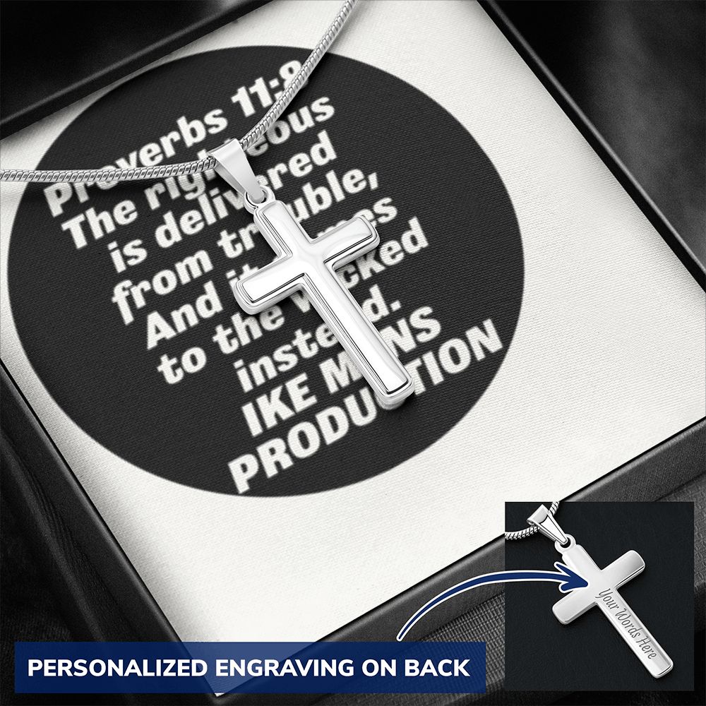 CROSS NECKLACE IN PROVERBS